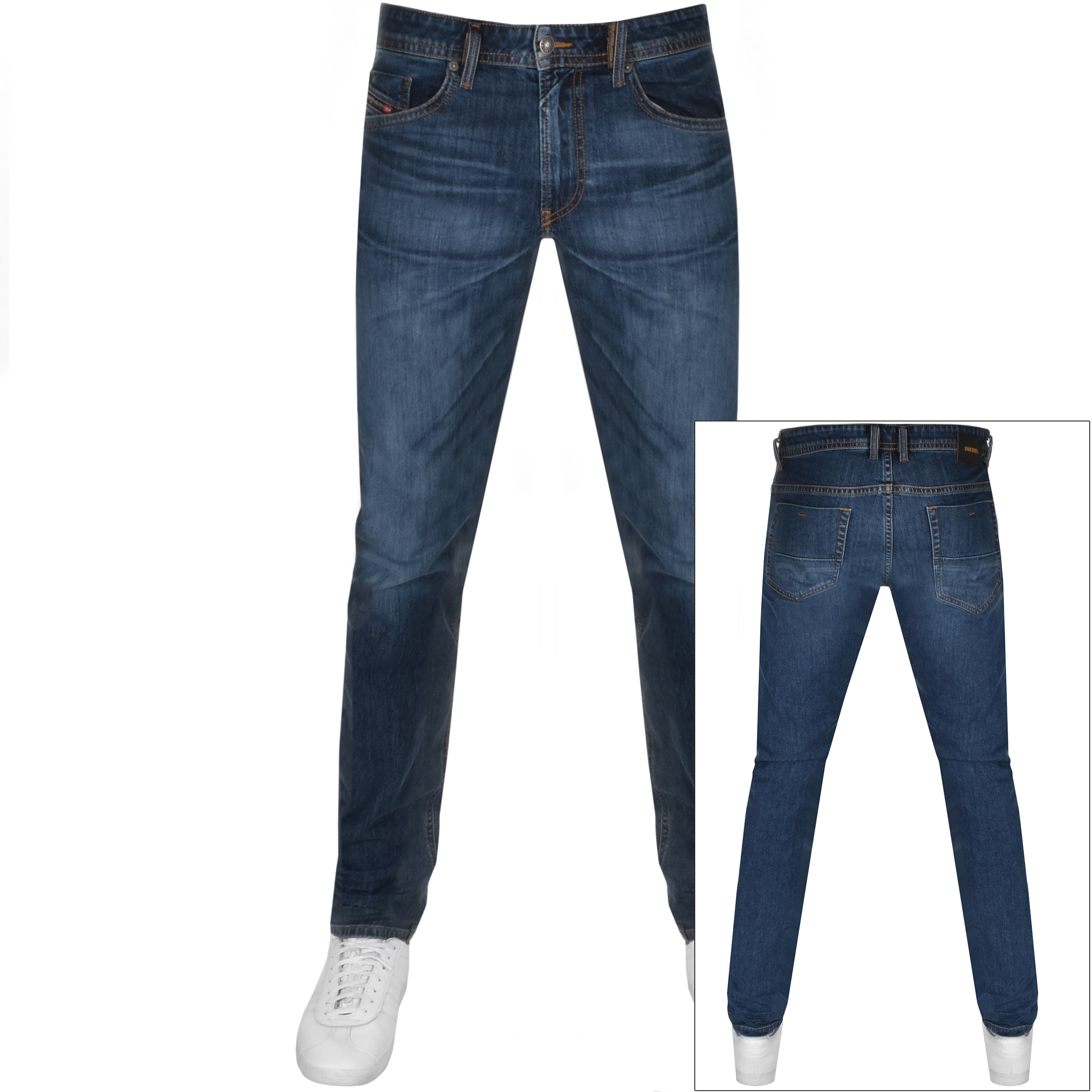 Alternative Image for ProductDiesel Thommer Slim Fit Jeans Blue1